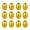Gold-C, variant on HJuyYuah Easter Fillable Plastic Golden Egg Set,Easter Basket Stuffers,Hard Plastic Material,Easter Egg Hunt Style,Game & Treat Storage,Surprise Egg Stuffer Pack