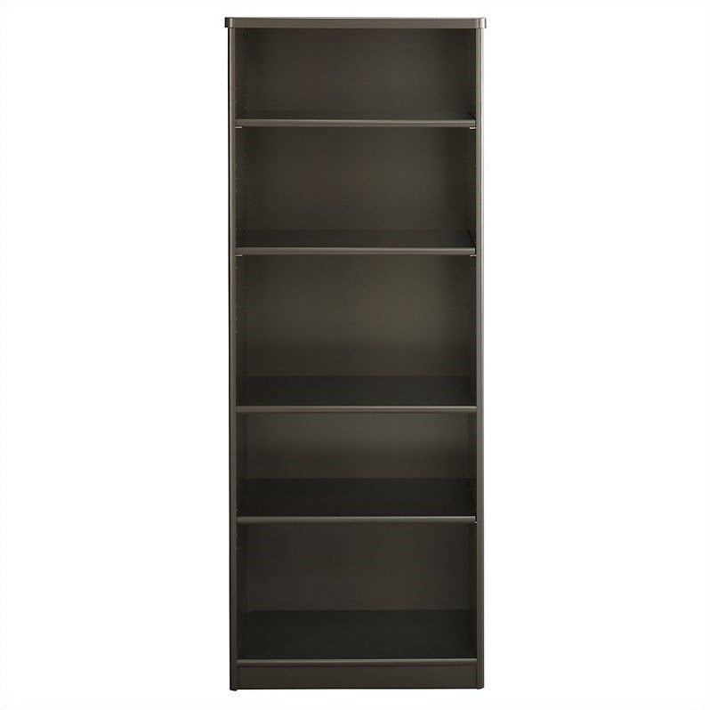 Bush BBF Series A 26W 5-Shelf Bookcase in Sienna Walnut