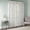 White, variant on Palm Leaf Burnout Sheer Window Curtain, 50"W x 63"L