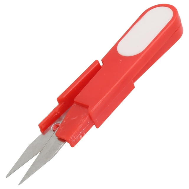 Crossstitch Clipper U Shape Sewing Scissors Safety Cover Trimmer Thread Cutter Snip DIY Tool