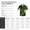 thumbnail image 6 of Lsque Fresh Avocados pattern Hawaiian Shirt for Men, Unisex Summer Beach Casual Short Sleeve Button Down Shirts-3X-Large, 6 of 9