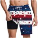 thumbnail image 1 of Pantalones Cortos Casuales para Hombre Imprimir con Bolsillos Pantalones de Playa de Cintura Elástica, Pantalones Cortos de Cintura Elástica para Hombre, 1 of 6