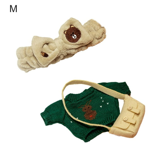 Tissu de Poupée Confortable Bricolage Styles Multiples Duck Accessoires en Peluche Dessin Animé Ensemble pour Enfants