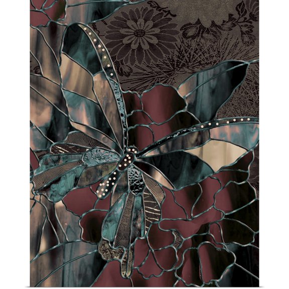 Great BIG Canvas | Rolled Mindy Sommers Poster Print entitled Butterfly