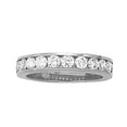 thumbnail image 5 of Mauli Jewels Rings for Women 0.55 Carat Engagement Diamond Wedding Band Channel-Setting 14K Solid Rose Gold, 5 of 10