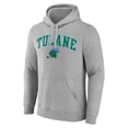 thumbnail image 2 of Men's Gray Tulane Green Wave Campus Pullover Hoodie, 2 of 3