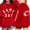 Red, variant on KAUOD Girls Letter Print Sweatshirt Football Graphic Crewneck Pullover Long Sleeve Sweaters Kids Casual Fashion Top School Hoodies