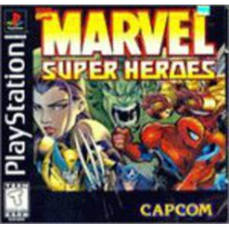 Marvel Super Heroes - Playstation PS1 (Refurbished)