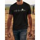 thumbnail image 1 of Casual Fashion T-shirt For Men Graphic Print Short Sleeve Tees Tops, Men'S Clothing, Short sleeves, Round Neck Tees, 1 of 6