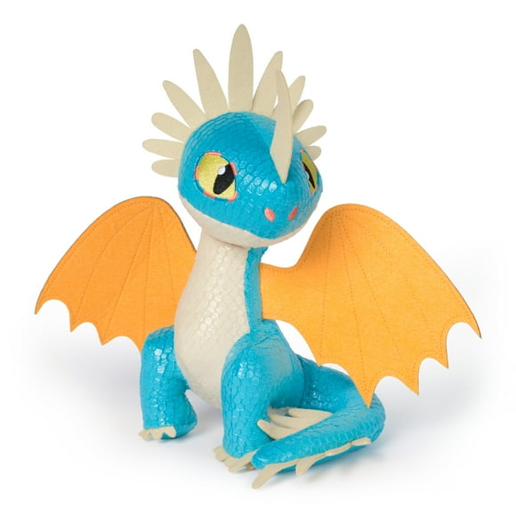 Dreamworks Dragons How to Train Your Dragon, peluche Deadly Nadder, peluche dragon de 20 cm, jouets pour enfants à partir de 4 ans