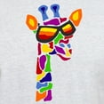 thumbnail image 3 of CafePress - Giraffe In Sunglasses T Shirt - Men's Classic Graphic T-Shirt, 3 of 4