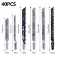 thumbnail image 4 of 40pcs Saw Blade Set HCS High Carbon Steel Assorted Blades Fast Cut Down Saw Cutter Accessories for Wood Plastic Metal Cutting Compatible with Most Saw, 4 of 9