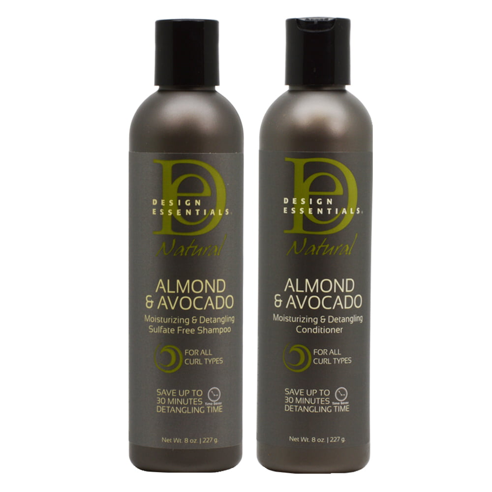 Design Essentials Natural Almond And Avocado Moisturizing Shampoo
