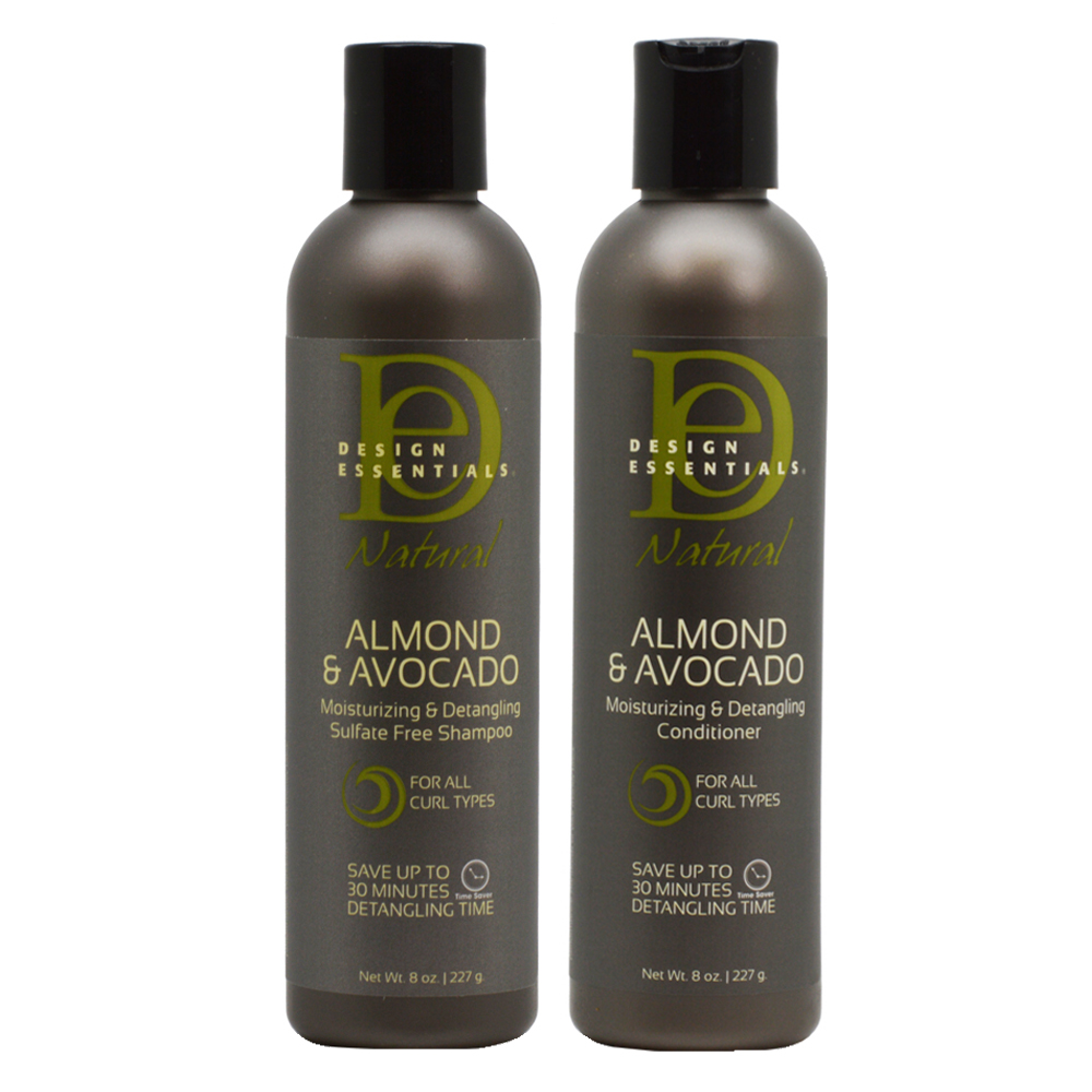 Design Essentials Natural Almond Avocado Shampoo Conditioner