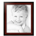 thumbnail image 2 of ArtToFrames 14" x 16" Honors Mahogany with Black Picture Frame, 14x16 inch Brown Wood Poster Frame (WOM-5154), 3 Pack, 2 of 6