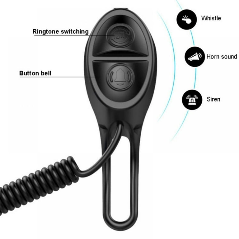 Rechargeable bike store horn