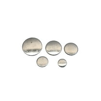 Motormite 02412 Universal Chrome Plug Button Kit NOS