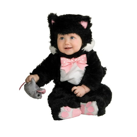 Inky Black Kitty Newborn Halloween Costume