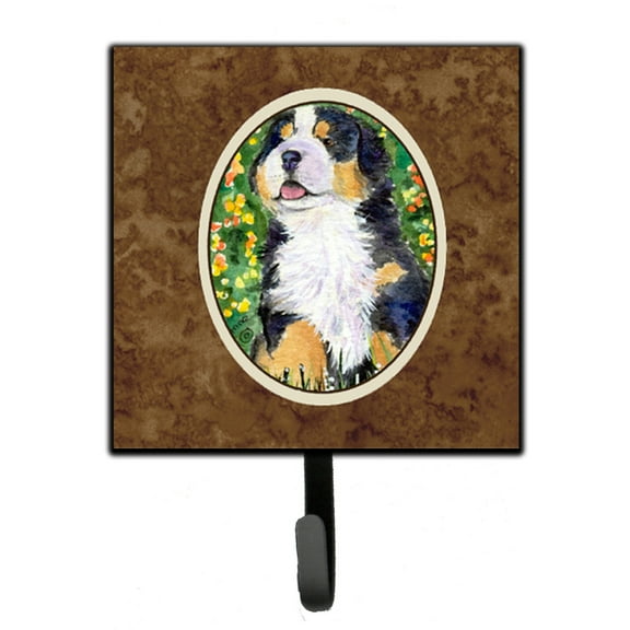 Carolines Treasures SS8955SH4 Bernese Mountain Dog Leash Holder or Key Hook, Small, Multicolor