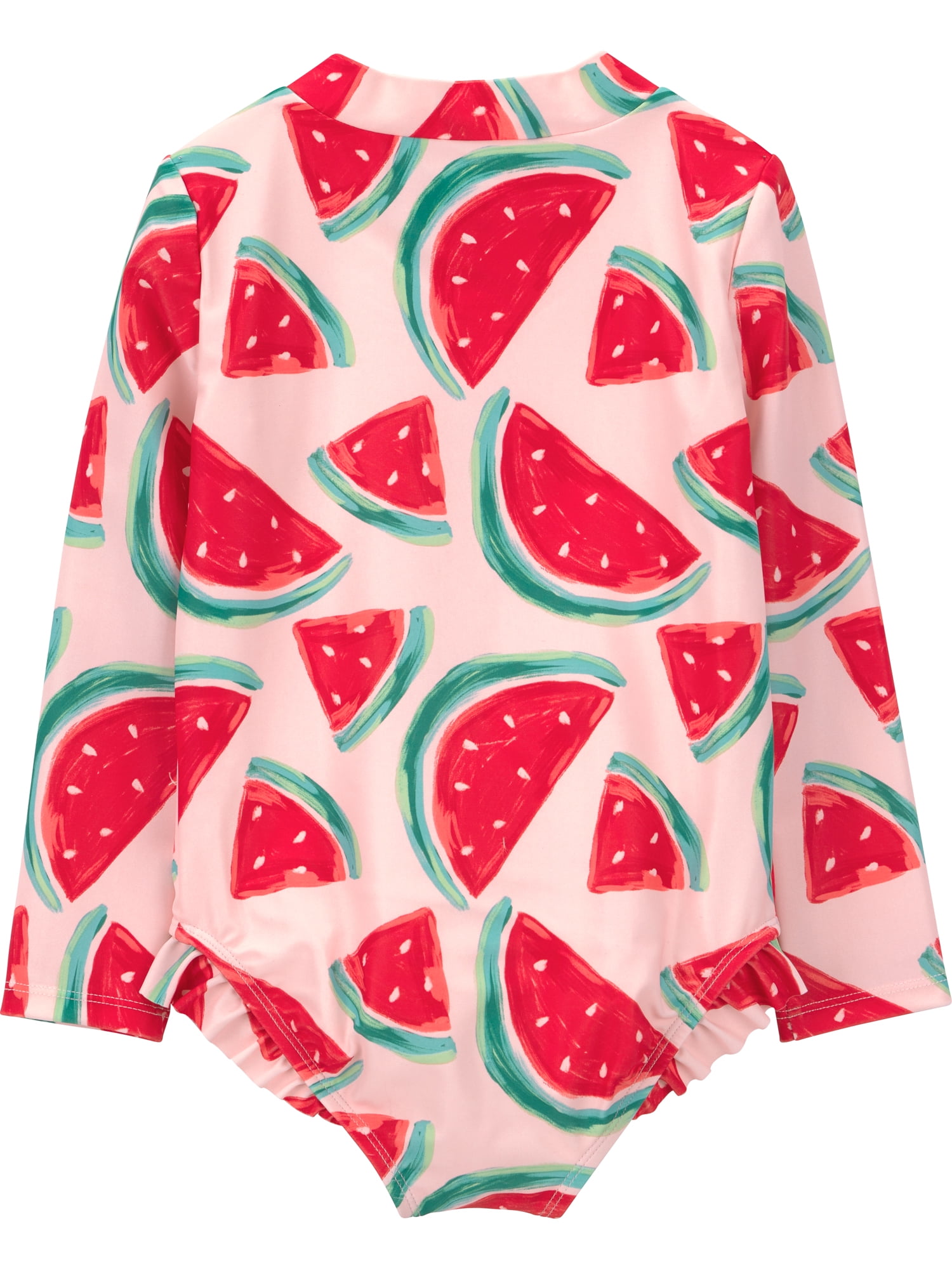 Carter's Child of Mine Toddler Girl Rash Guard Swimsuit, One-Piece, Sizes 12M-5T