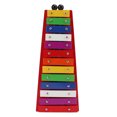 thumbnail image 1 of Wooden Glockenspiel,  Aluminum+Birch Colorful Xylophone Well Made  For Creating Music, 1 of 8