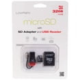 thumbnail image 1 of MicroSD Adapter Kit Unirex 32GB USB Reader Keychain, 1 of 1