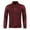 A-Burgundy, variant on Wyobmus Long Sleeve Shirt for Men Update Fashion Casual Winter Quarter Zipper Knitwear Thin Velvet Sport Sweater Coat B-Olive Green