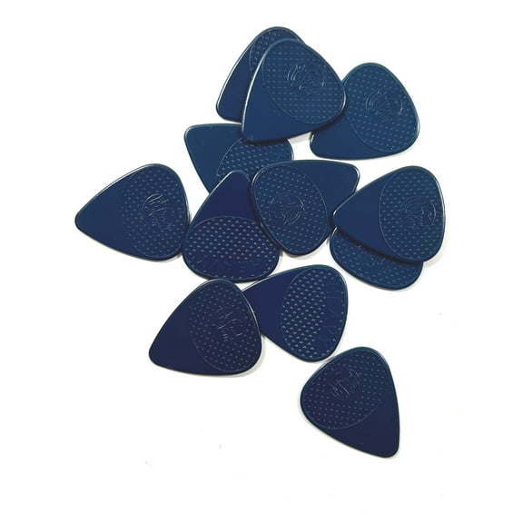 Fred Kelly Picks Guitar Picks Flats 12 Picks Delrin Grip Heavy .90mm