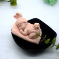 thumbnail image 2 of Molde de silicona 3D para bebé, molde para pastel fondant, artesanías de resina de arcilla de chocolate, 2 of 4