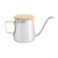 thumbnail image 2 of 2X 250Ml Stainless Steel Teapot Drip Coffee Pot Long Narrow Spout Coffee Pot Gooseneck Kettle Hand Drip Kettle, 2 of 8