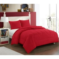 Red Black Multi Size Comforter Set 10 Piece Sheets Bed Pillows Shams Bedroom New Bedding Edemia Home Garden