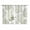 Green, variant on Gray Shell Coral Kitchen Curtains 72 Inch Length, Coastal Summer Beach Nautical Ocean Grommet Top Bedroom Living Room Curtains, Light Filtering Cafe Curtain Drapes 2 Panels Set 104''x72''