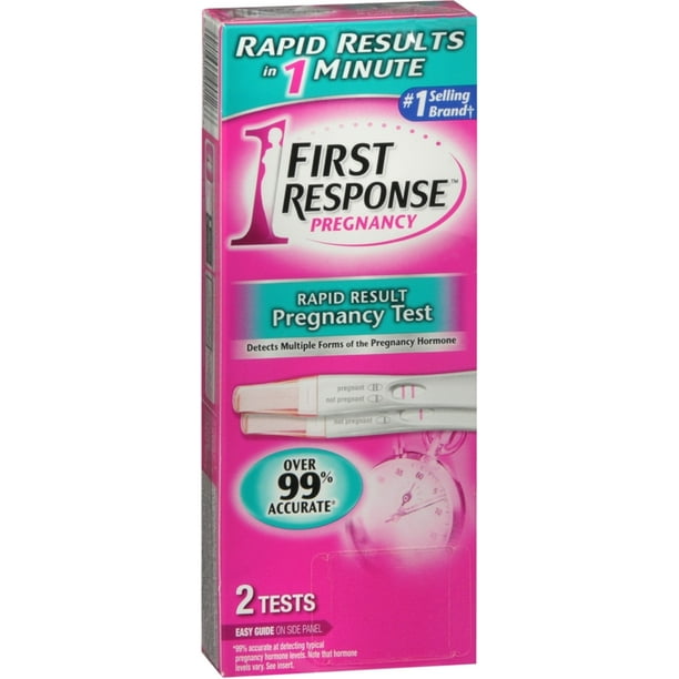 3 Pack FIRST RESPONSE Rapid Result Result Pregnancy Test 2 Each