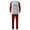 Dad, variant on Cameland Christmas Family Pajamas Matching Set, Parent-child Long Sleeve Letters Print T-shirt with Plaid Pants Sleepwear Loungewear for Women Men Kids Baby Holiday Outfits