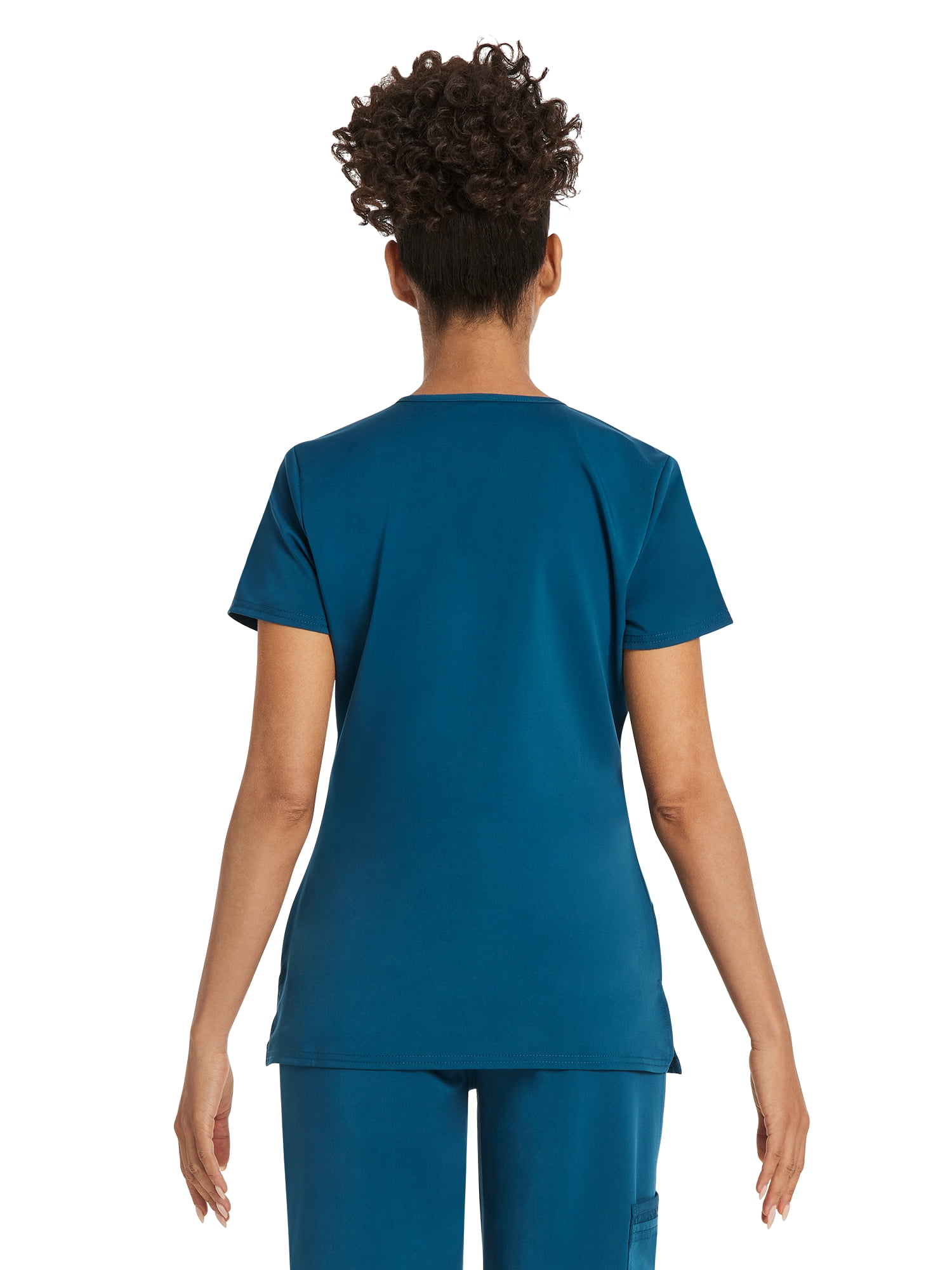 Scrubstar Women's Premium Ultimate Stretch V-Neck Scrub Top, Sizes XS-3XL