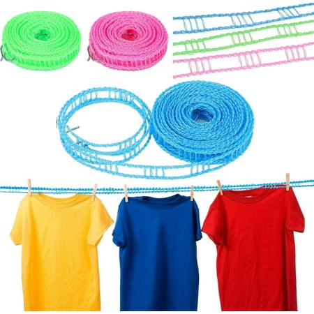 

1pcs Portable Waterproof Washing Line Non-Slip Clothes Drying Rope