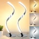 thumbnail image 2 of lámpara de noche LED regulable, lámpara de mesa táctil (blanco cálido/blanco/neutro), LED moderna con 3 niveles de brillo, lámpara decorativa para dormitorio, estudio, 2 of 5