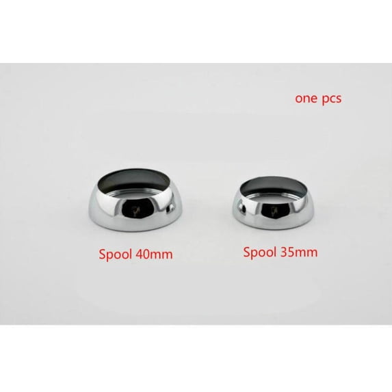 1pcs Faucet Decorative Cover Chrome Finish Basin Faucet Copper Valve Core Decoration Faucet spool accessories 35mm/40mm
