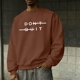 thumbnail image 1 of Ceisia Men Solid Color Long Sleeve Stand Up Collar Button Casual Gift Daily Outdoor Fashion Hoodie Top, 1 of 6