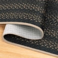 thumbnail image 2 of Ileading Boho Kitchen Rugs Sets 3 Piece with Runner Non Slip Kitchen Mats for Floor Washable Black, 2 of 12