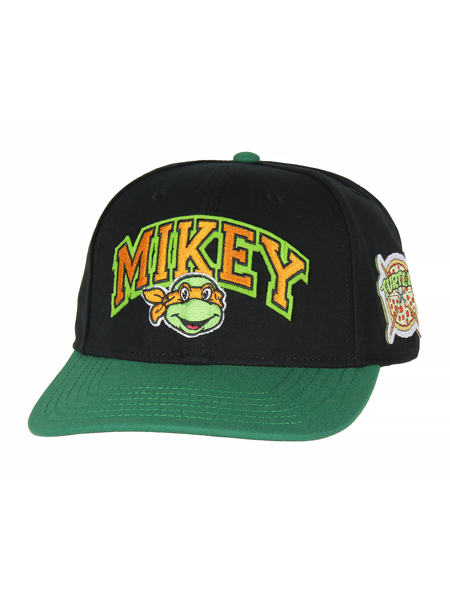 Nickelodeon Mens' Teenage Mutant Ninja Turtles Embroidered Classic Precurve Snapback Hat