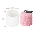 thumbnail image 3 of Silicone Mold Heart Cylinder Candle Mold Wedding Aromatherapy Candle Making DIY Plaster Epoxy Molds Soap Gypsum Mould, 3 of 5