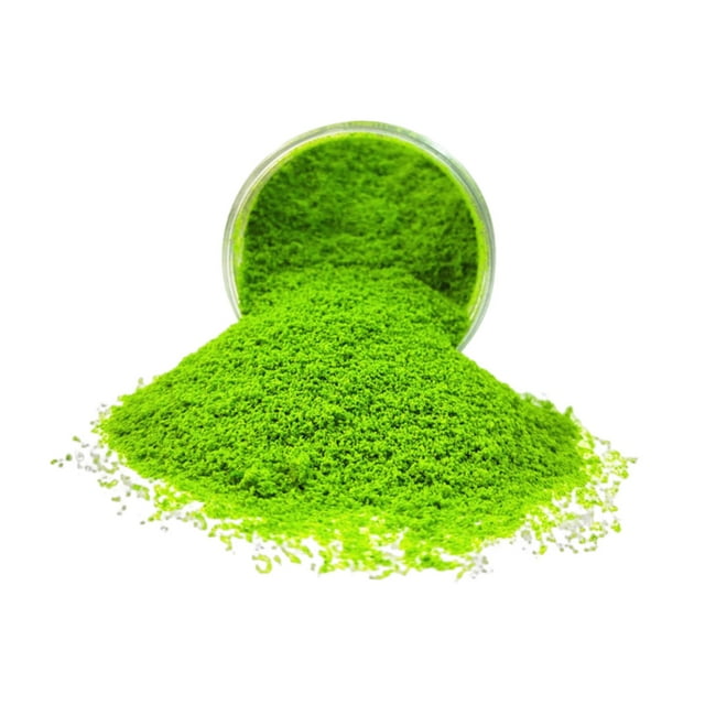 KLKCMS Gazon Artificiel Débris Mini Faux Gazon pour Miniatures Paysage Construction de Rue Couleur Vert Clair