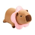 thumbnail image 2 of Muñeco de peluche de , juguete de peluche coleccionable, realista, cómodo, regalos decorativos para el hogar para niños, adultos, recuerdos de Flor rosa, 2 of 8