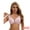 Pink, variant on Unique Bargains Women's Lace Mesh Full Coverage Underwire Bras Beige 46 E