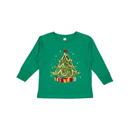 

Inktastic Christmas Tree Gift Toddler Boy or Toddler Girl Long Sleeve T-Shirt