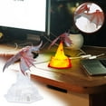 thumbnail image 1 of Fwttom Equilibrium Dragons Desk Lamp Stereoscopic Printing Home Gift Desk Lamp LED Nightlight, 1 of 9