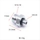 thumbnail image 2 of Adaptador de Buceo para Equipo de Buceo. Adaptador Macho de 3/8"-24 A Macho de 9/16"-18., 2 of 5
