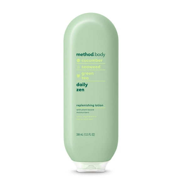Method Daily Lotion Daily Zen Plant-Based Moisturizer for 24 Hours of Hydration 13.5 fl oz (Pack of 1)