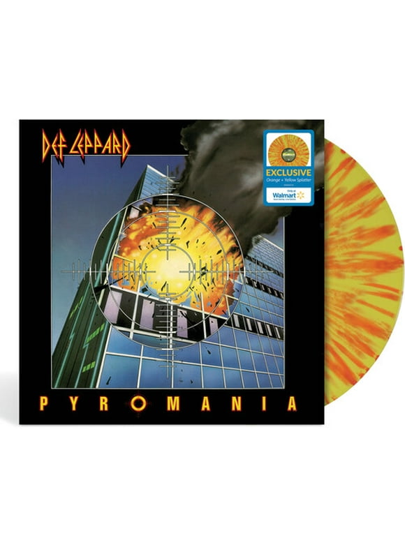 Def Leppard - Pyromania 40th (Walmart Exclusive Orange & Yellow Splatter Vinyl) Rock LP